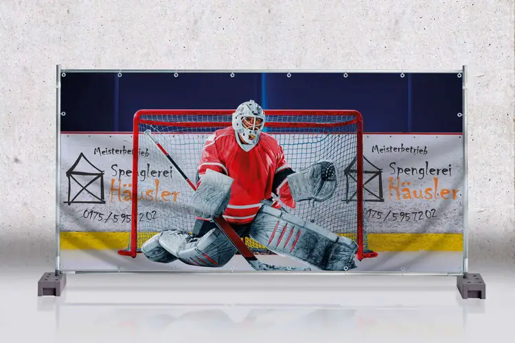 Spenglerei Häusler Riedering Bauzaunbanner